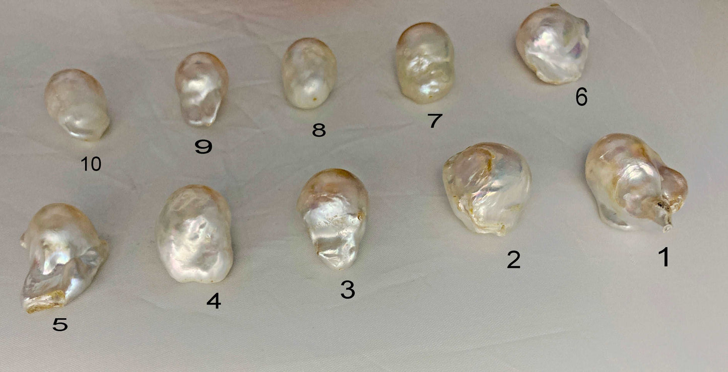 Unique one of a kind Baroque pearl necklaces - Providence silver gold jewelry usa