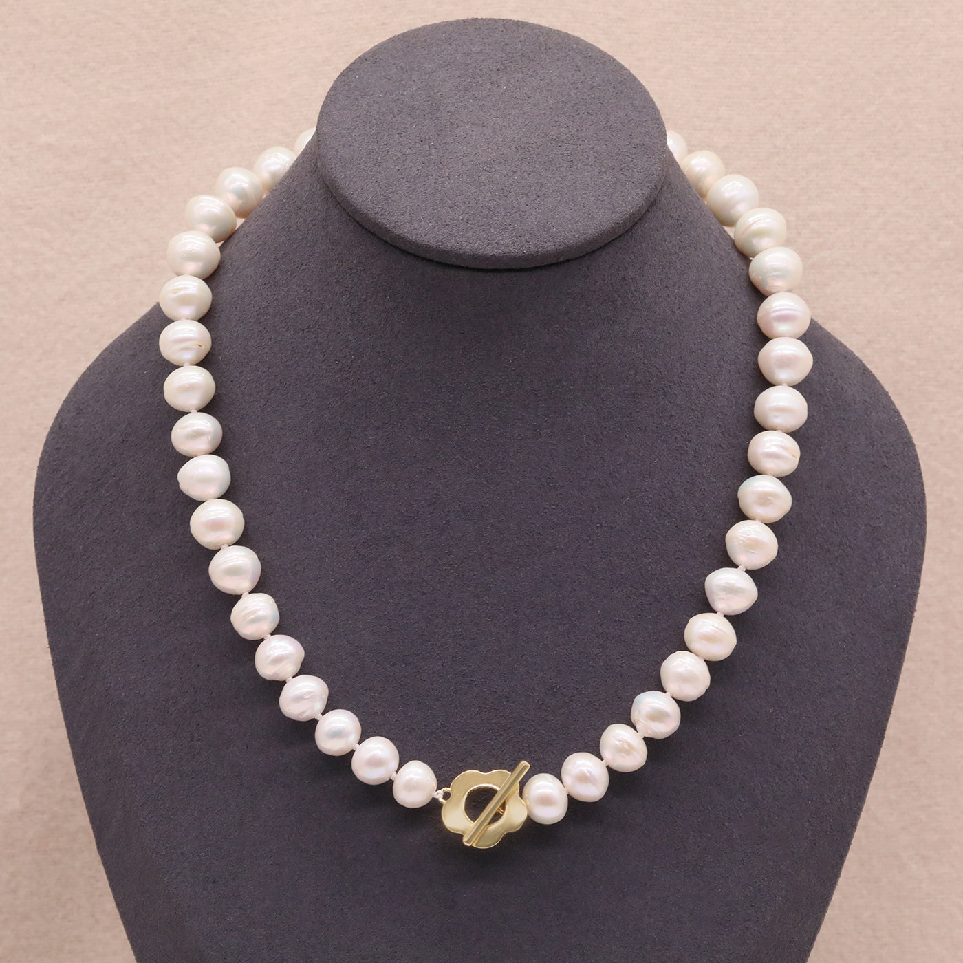 100% Handmade Freshwater Pearl Necklace Suitable for Daily Party Birthday Anniversary Valentine'S Day Christmas Mother'S Day【NK-XL2501-White-01】