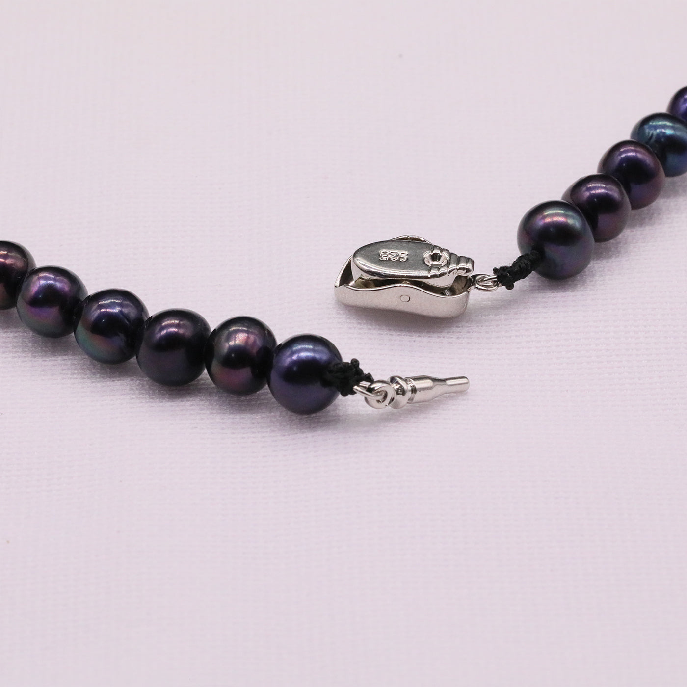 Delicate 6-7mm Freshwater pearl necklace, unique Christmas, Valentine's Day and Thanksgiving gifts, suitable for everyday, wedding and birthday parties to wear freshwater pearl necklace jewelry[NK-XL2501-Purple-01]