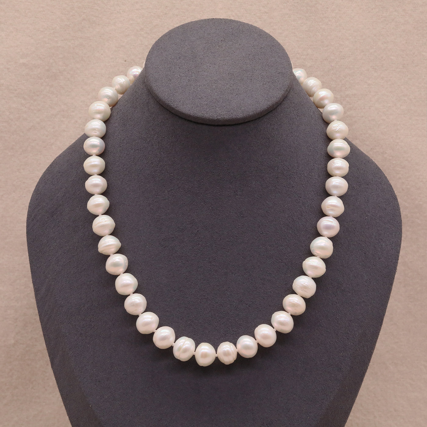 100% Handmade Freshwater Pearl Necklace Suitable for Daily Party Birthday Anniversary Valentine'S Day Christmas Mother'S Day【NK-XL2501-White-01】