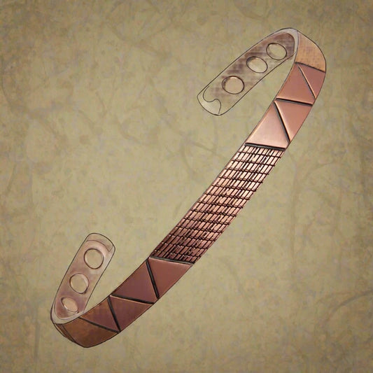 Copper magnetic bracelet