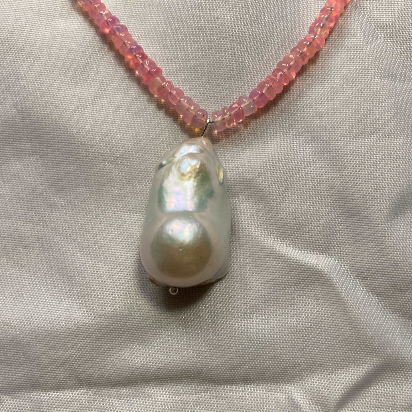 rear view of necklace