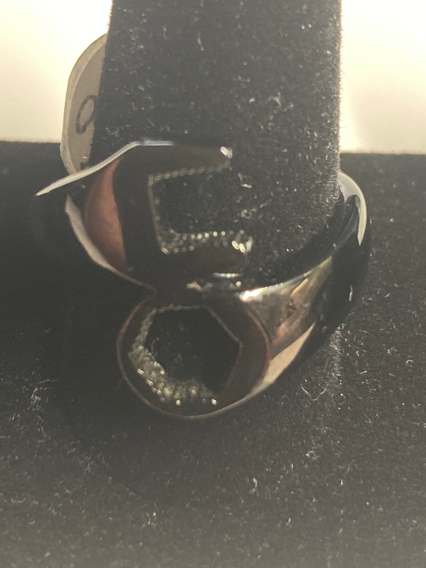 Stainless steel wrench ring blacken finished