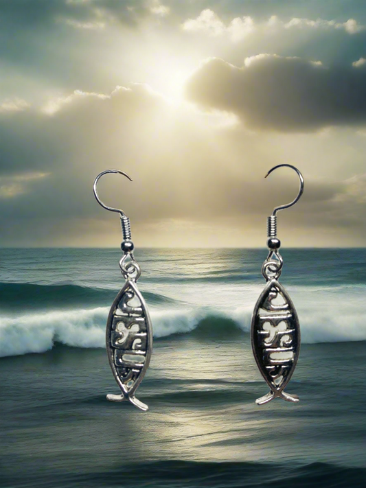 Wholesale Fashion Jewelry Jesus fishman earrings (Copy)