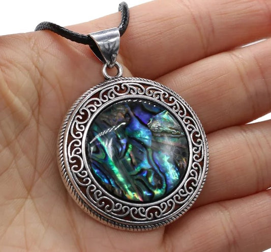 Genuine Stone Vintage pendants-necklace