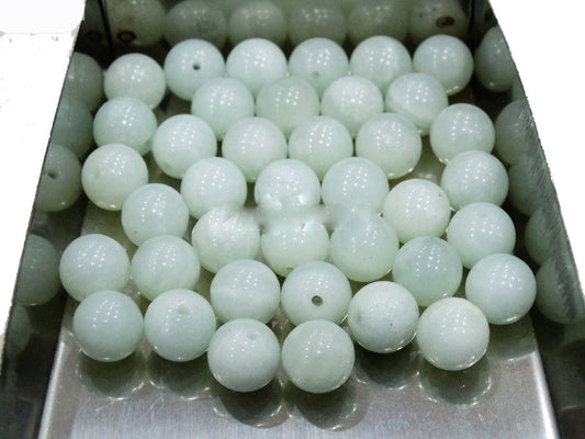 Amazonite gemstone bead - Providence silver gold jewelry usa