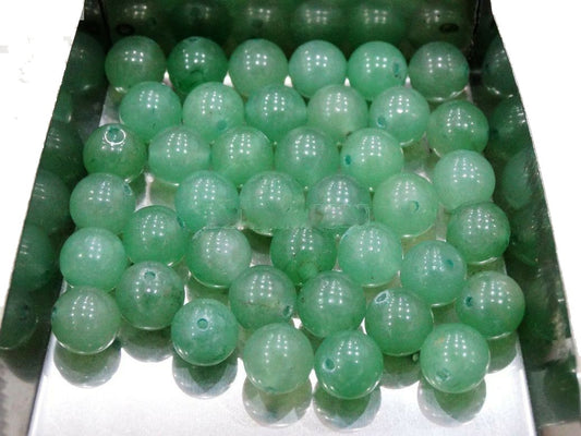 Green Aventurine gemstone 20/pkg - Providence silver gold jewelry usa